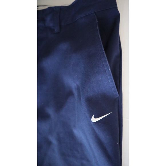Nike DX6027 410 Men's Sz 38 Navy Blue Life Unlined Cotton Chino Pants - Picture 4 of 8